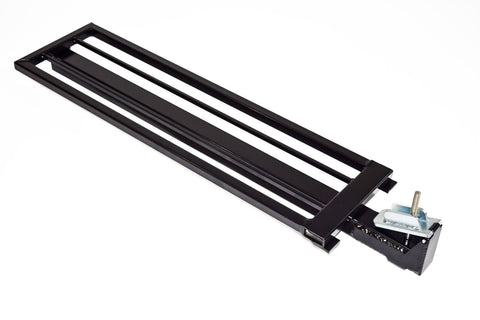 Railing - Aluminum Guardrail Frame (Code Compliant For Public Use) BLACK FINISH