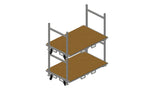 STACKABLE CARGO CARTS (wheels Not Included)