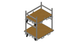 STACKABLE CARGO CARTS (wheels Not Included)