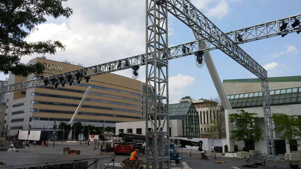 A 140' Long Truss for the Fashion & Design Festival in Montreal 2016