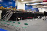 300 Seats Rised Audience Bleacher - Mega Stage