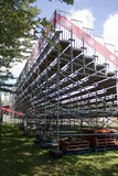 500 Seats Aluminium Bleachers with Galvanized Sub Structure - Mega Stage