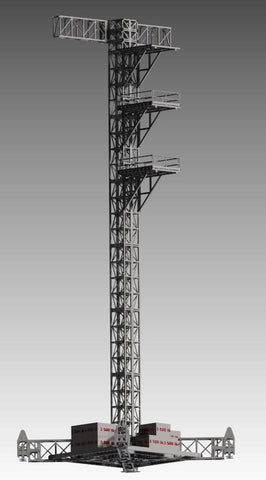 Follow Tower 80K Mast & Mega Base (Dual) - Mega Stage