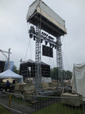 Wide Follow Spot Tower - Mega Stage