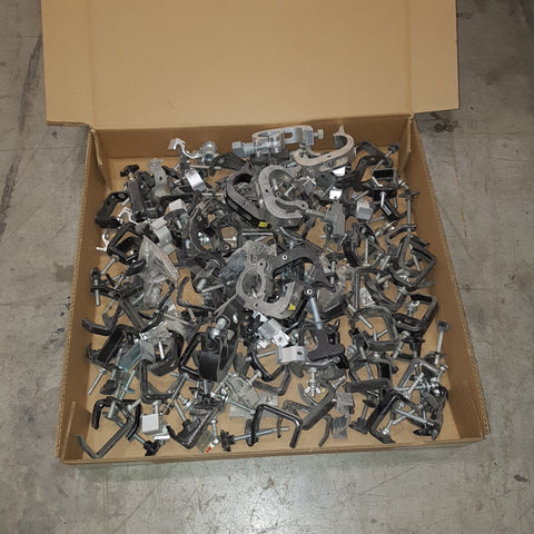 Lot 361: Lot of baby clamps + trigger clamps - Mega Stage
